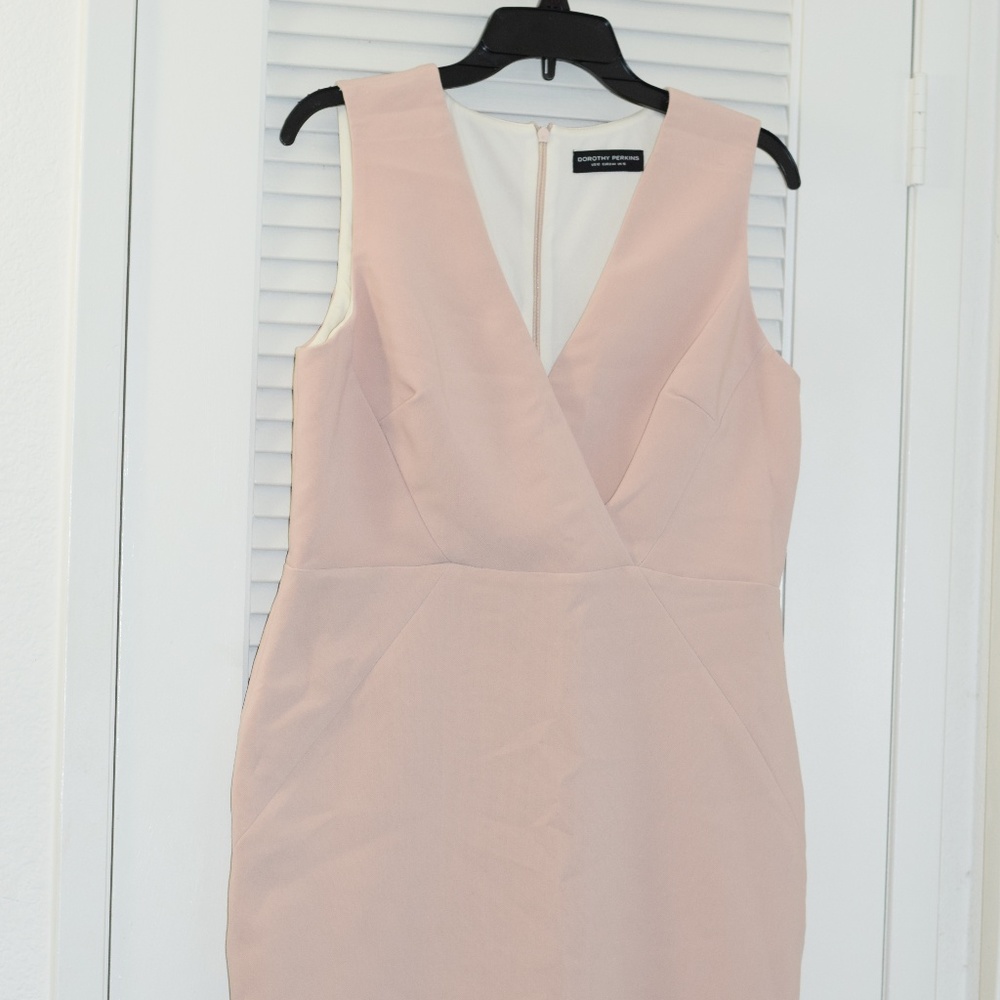 Dorothy Perkins Blush Pencil Dress